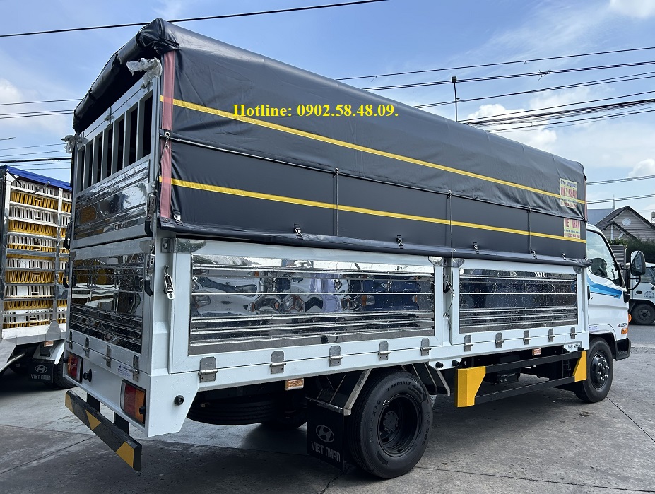 xe hyundai 3,5 tấn thùng mui bạt