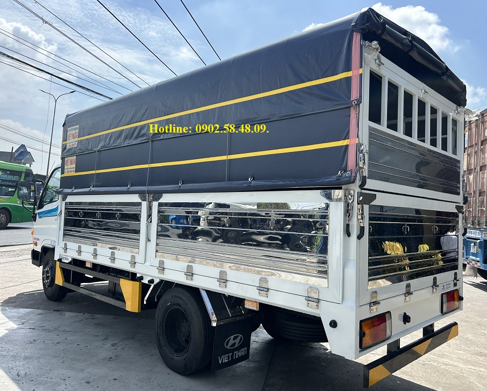 xe hyndai n650 LE mui bạt