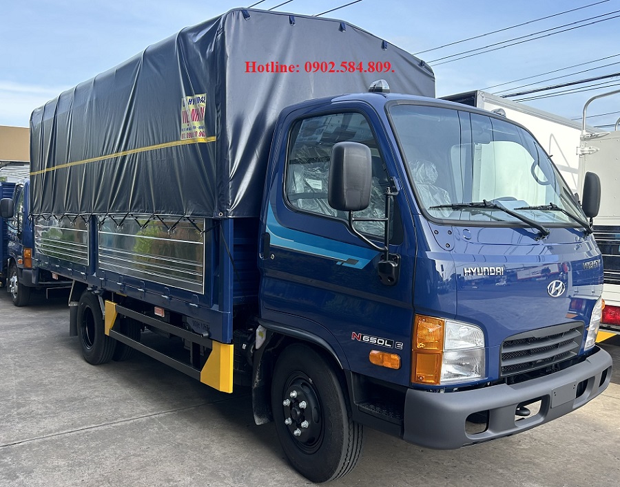 hyundai n650l thùng mui bạt